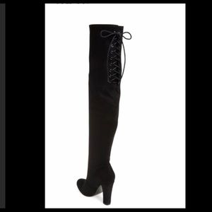 NIB Steve Madden Gleemer Boots in Black Size 8 1/2